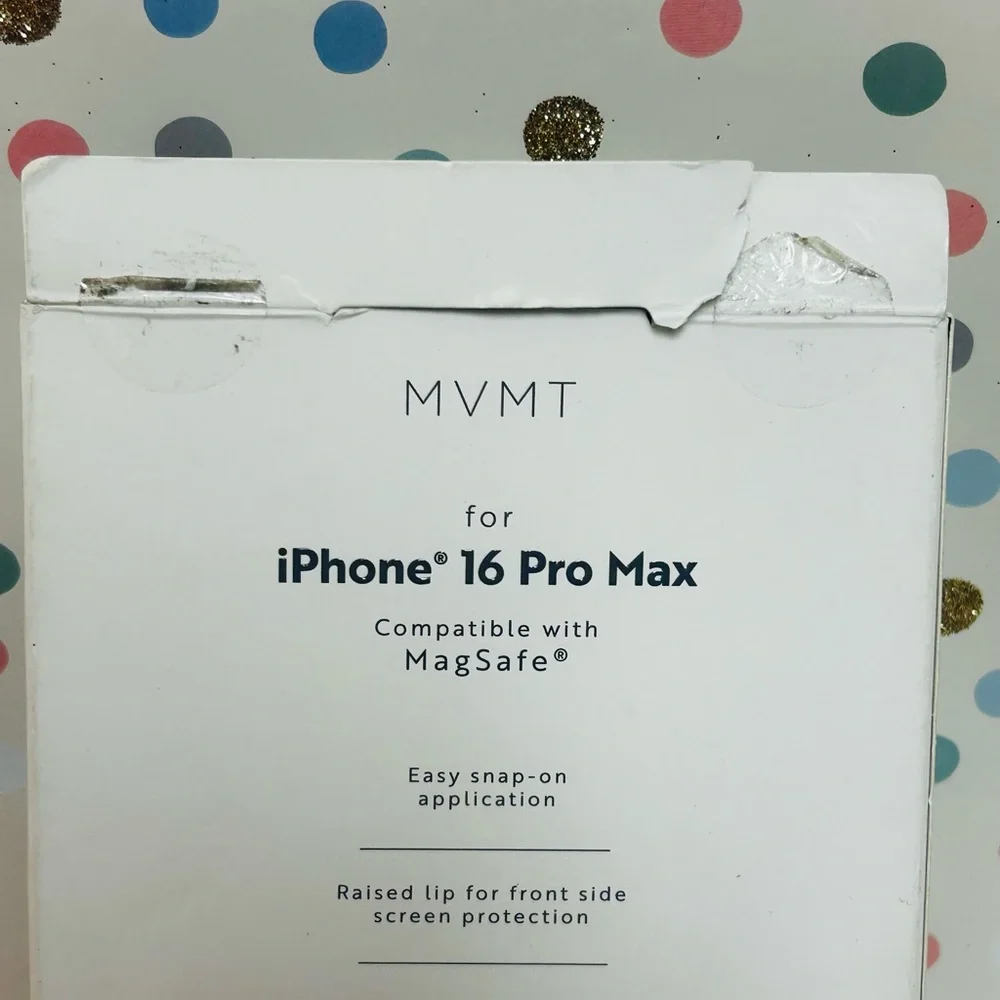 MVMT Bear in Tux with Martini IPhone 16 Pro Max protective phone Case NIB